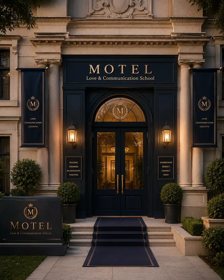 MOTELの校舎エントランスのイメージ
